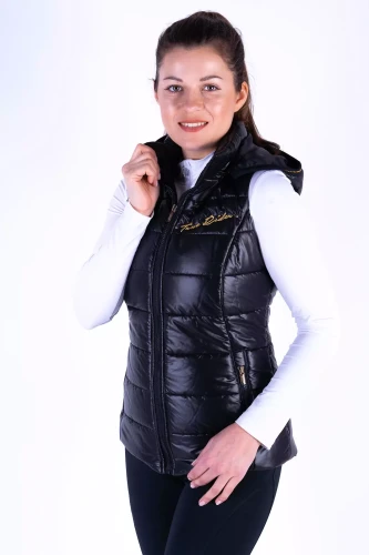 Reitweste Shape Black & Gold