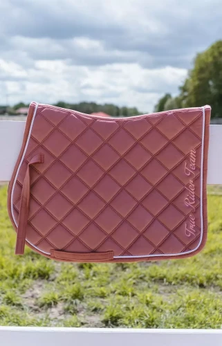 Schabracke True Rider Velvet Rose Pink