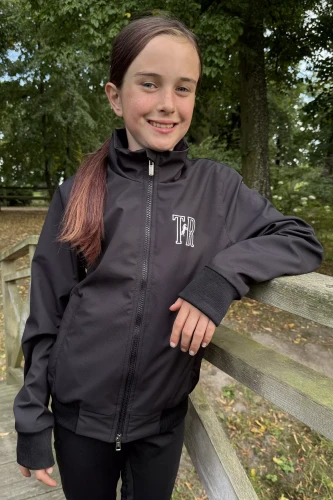 Bomberjacke True Rider Forever Dry Black KIDS