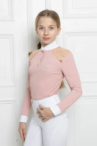 Koszula_Konkursowa_z_Koronką_Teresa_Pudrowy_Róż_Kids.webp