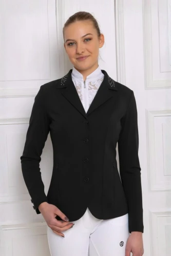 Turnierjacket True Rider Tech Classic Schwarz
