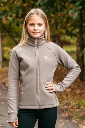Blousonjacke Scuba Taupe KIDS