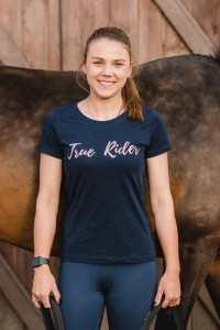 True Rider t-shirt Sparkle navy
