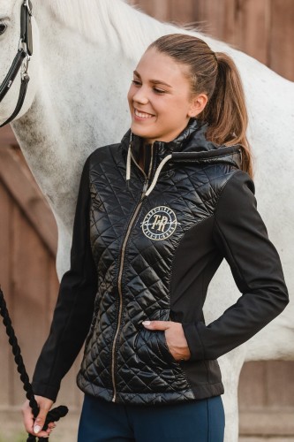 True Rider Black & Gold Softshell