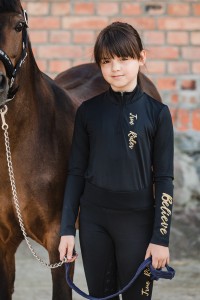 True Rider Thermo Golf Believe Black & Gold KIDS