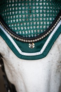 True Rider Nauszniki zielone Born to Ride 