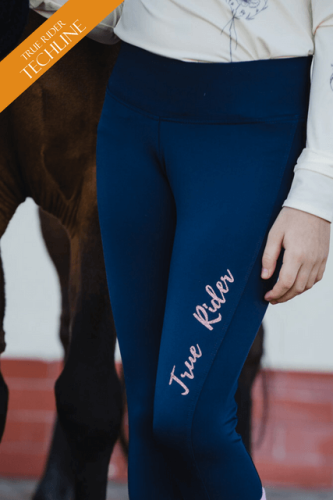 True Rider Summer Rose Gold Leggings KIDS