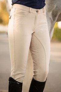 Bryczesy True Rider Techline_beżowe