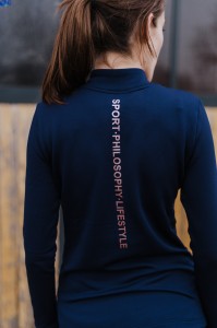 thermo golf rose gold navy