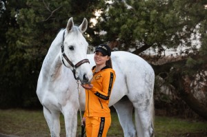 musztarda bluza z lampasami  born to ride