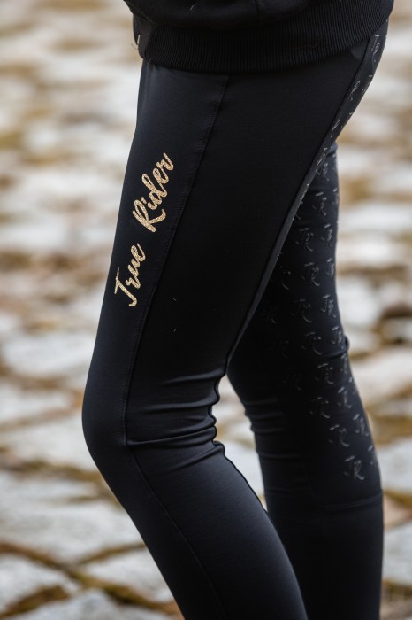 Legginsy Black & Gold Kids napis