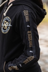 Bluza born to ride logo, lampas Kids