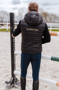 Kamizelka True Rider Black & Gold Men