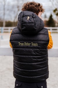Kamizelka True Rider Black & Gold Men