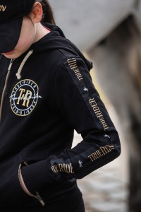 bluza Kids Born to Rider black & gold