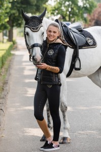 Kamizelka Born To Ride Black & Gold (10)