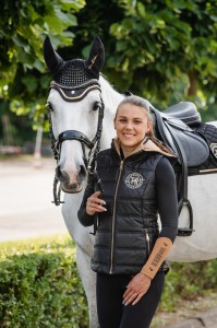Kamizelka Born To Ride Black & Gold (1)