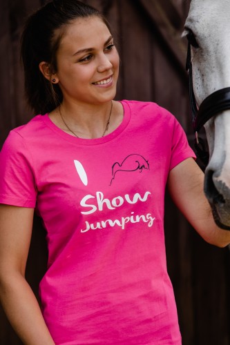 T-shirt I <3 Show Jumping 
