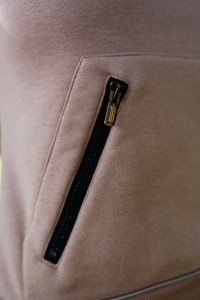 bluza Night Shift kolor Sahara Plain kieszeń zamykana na zamek