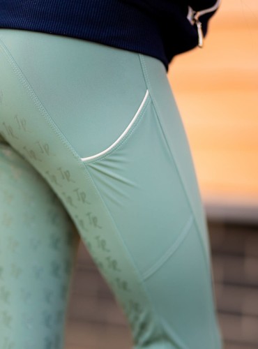 True Rider Summer Celadon Green Leggings