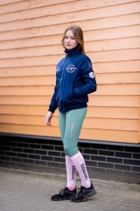 Legginsy Summer Seledynowe Kids  (8).jpg
