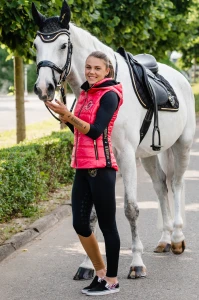 Kamizelka Born To Ride Rose Pink (5)
